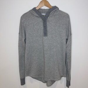 Smartwool Women's Shadow Pine Hoodie Sweater Heather Grey Size M‎ Lightweight